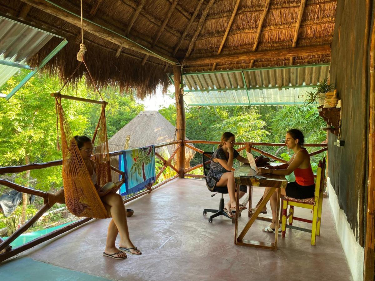 Malinche Cafe In Coba Tulum Apartment Luaran gambar
